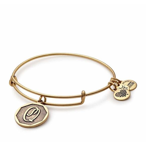 Alex and Ani | Q Initial Charm Bracelet - Picture 2 of 5